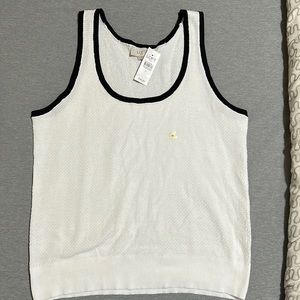 NWT Loft Women’s White Knit Tank
